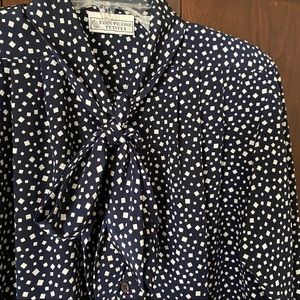 Vintage Evan Picone Petite Career Blouse